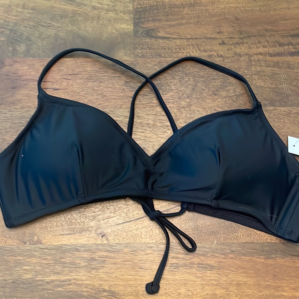J. Crew Cross-back French Bikini Top